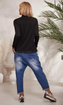 Jean's Irvin Used Denim Léo Hearts