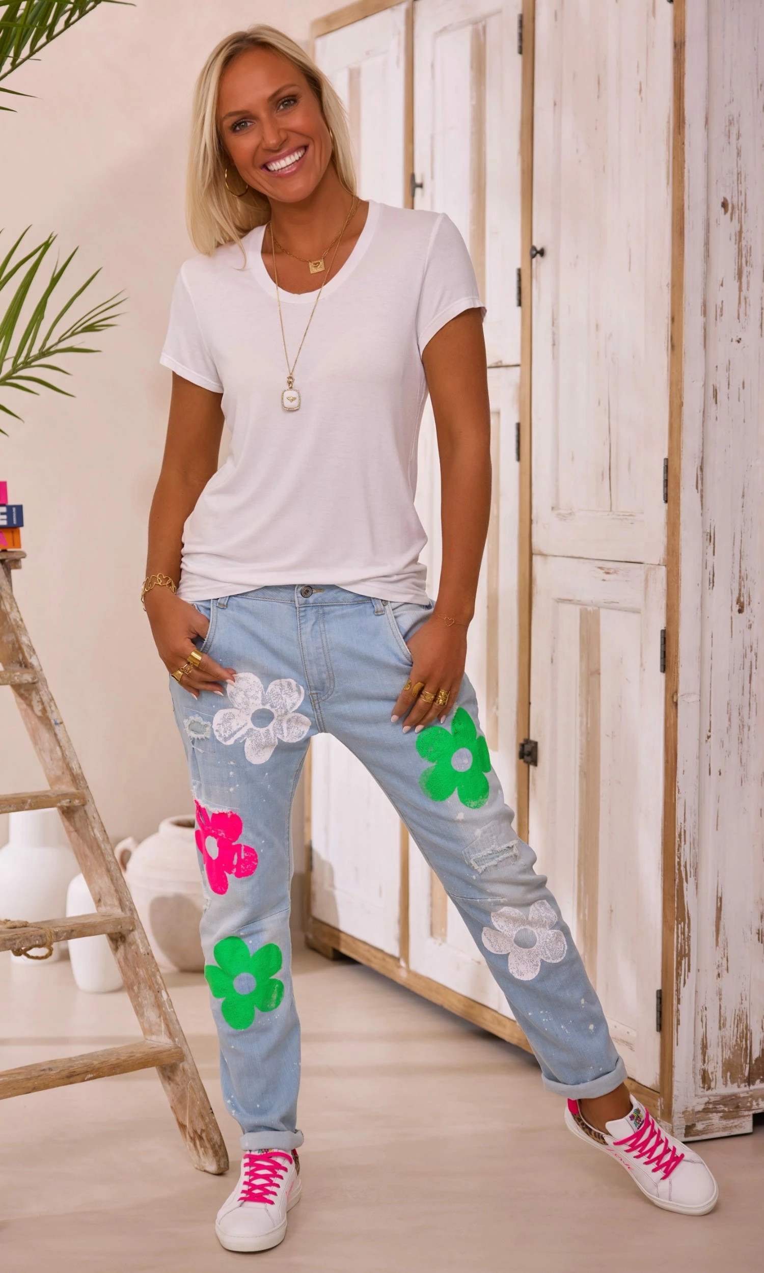 T-Shirt Essentiel Col Rond Blanc 7 T-Shirt Essentiel Col Rond Blanc – Image 5