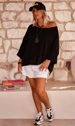 Pull Alessandro Noir -Vêtements Soldes 2024 facetune 28 07 2023 12 17 47