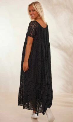 Robe Daria Dentelle Noir