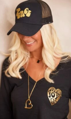 T-Shirt Magda ML Noir Heart Joy Or -Vêtements Soldes 2024 facetune 29 08 2023 14 43 40 1