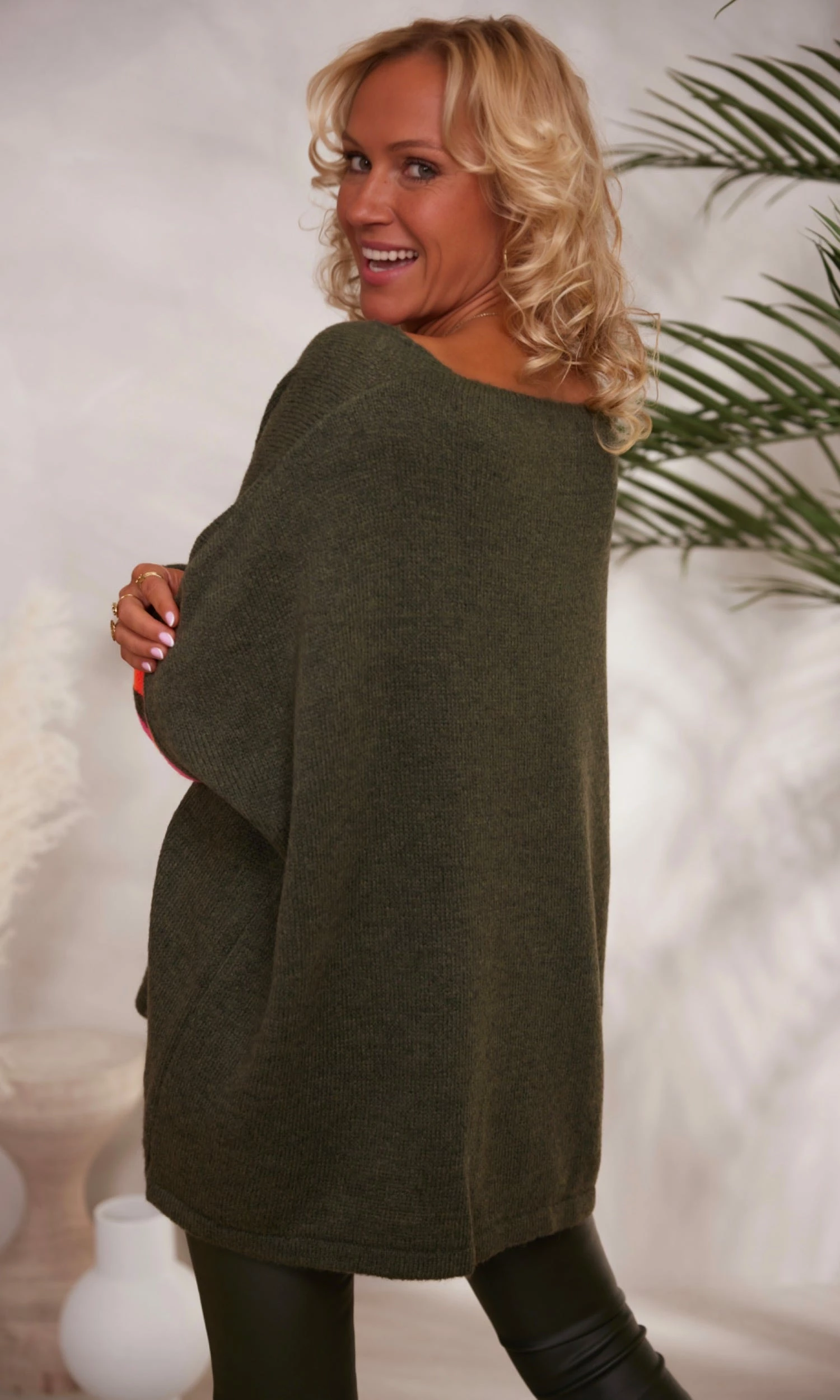 Pull Rayco Oversize Kaki Big Heart 8 Pull Rayco Oversize Kaki Big Heart – Image 6