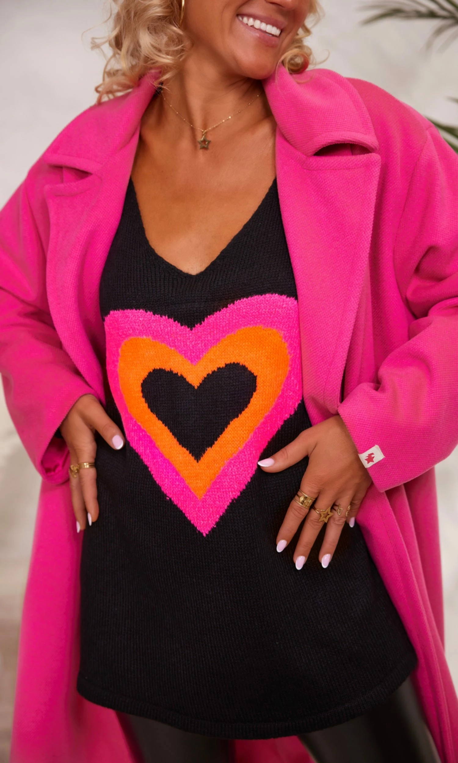 Pull Rayco Oversize Noir Big Heart 9 Pull Rayco Oversize Noir Big Heart – Image 7