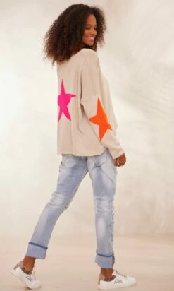 Pull Austin Beige Star Multicolor -Vêtements Soldes 2024 facetune 30 01 2024 16 31 04