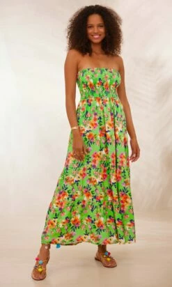 Robe Juliana Vert Spring Shine -Vêtements Soldes 2024 facetune 31 01 2024 10 11 09