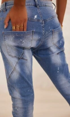 Jean's Hooman Used Denim Star Multicolor 14 Jean's Hooman Used Denim Star Multicolor -Vêtements Soldes 2024 facetune 31 01 2024 14 22 52