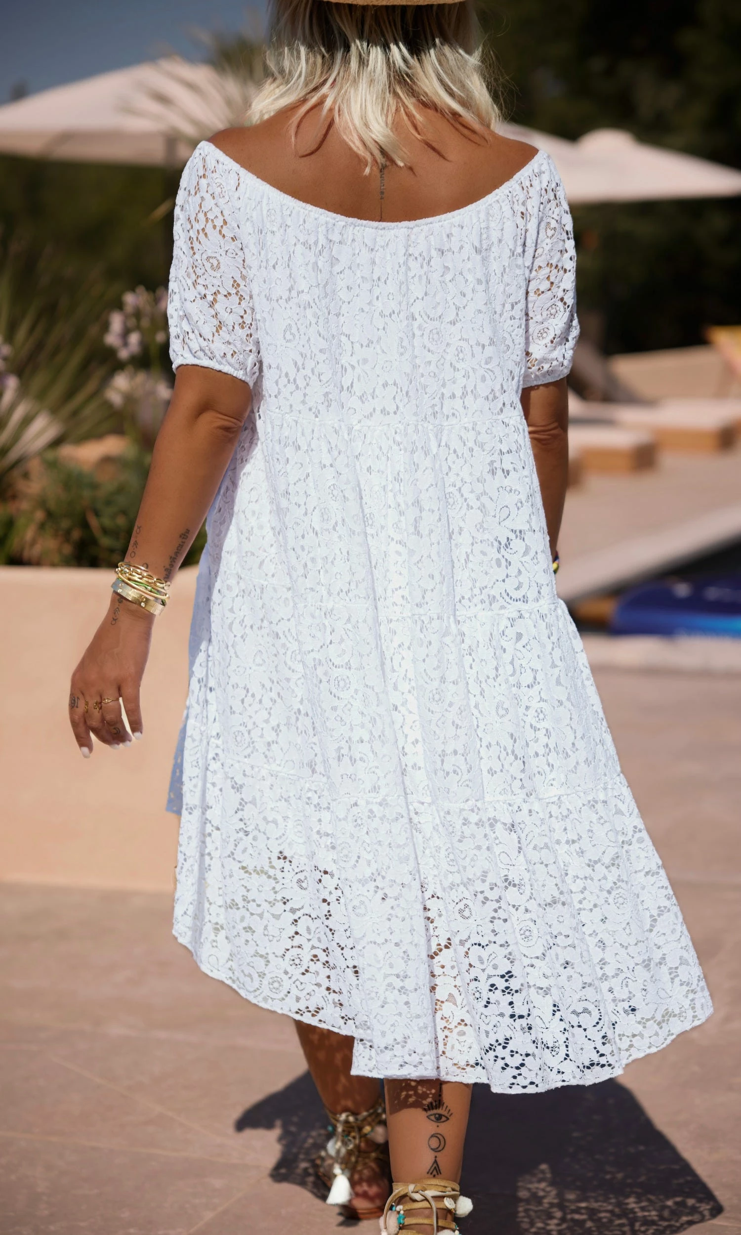 Petite Robe Daria Dentelle Blanc 3 Petite Robe Daria Dentelle Blanc